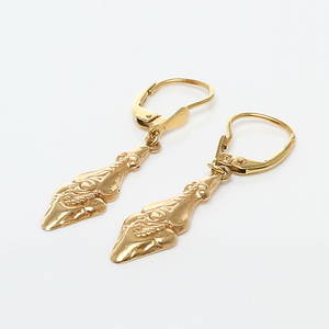 ÖRHÄNGEN, 1 par, 18k guld, 1900-tal.