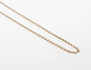 HALSKEDJA, 18k guld, vikt ca 7,7 gr.