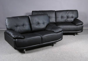 3  2 pers. lædersofa - Model Torino