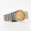 Omega armbandsur stålguld
