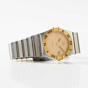 Omega armbandsur stålguld