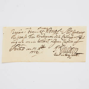 Lilliehorn respass 1752