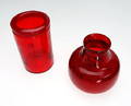 KONSTGLAS, 2 delar, Erik Höglund, 1900-talets mitt.