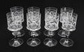 VINGLAS, 8 st, Husar, Bertil Vallien, Boda.