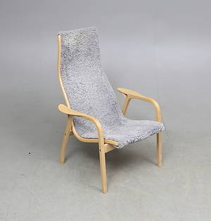 FÅTÖLJ, Lamino, Yngve Ekström för Swedese.