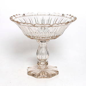 SKÅL på FOT, kristall, omkring sekelskiftet 181900.