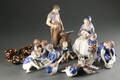 Bing  Grøndahl samt Royal Copenhagen. Samling figurer 14