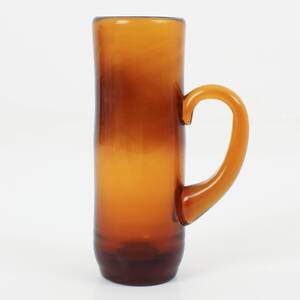ÖLGLAS med hänklar, 11 st, runtonat glas