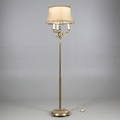 GOLVLAMPA, mässing, 1900-tal.
