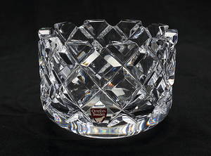 KONSTGLAS, skål, Sofiero, Orrefors, signerad.