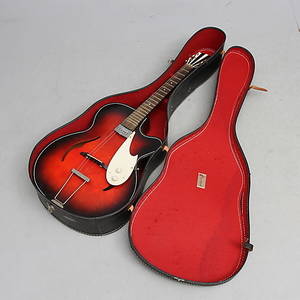 GITARR, HARDCASE, 1900-tal.