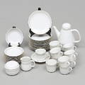 KAFFESERVIS, 39 delar, Art Deco.