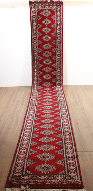 Pakistansk tæppe 79 x 560 cm