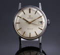 Omega Genevé. Vintage herreur i stål med lys skive, ca. 1967  Denne vare er sat til omsalg under nyt varenummer 4175370