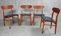 STOLAR  4 st Teak, Danmark 1960-tal.