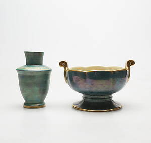 VAS samt SKÅL, 2 delar, Josef Ekberg, Gustavsberg.