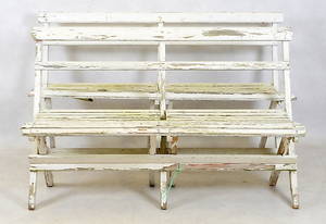 TRÄDGÅRDSSOFFOR, 1 par, 1900-talets första hälft.