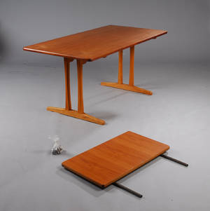 Børge Mogensen 1914-1972. Shakerbord af egetræ. 2