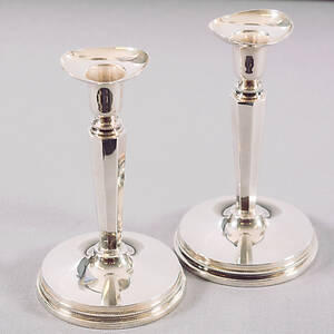 LJUSSTAKAR, silver, MGAB, 1900-tal.