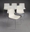 Lievore Altherr Molina. Seks stole, model Catifa 46. 6