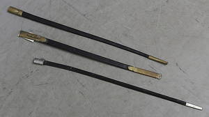 BALJOR, 3 st, för värja, 18001900-tal.