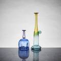 Konstglas, 2 delar