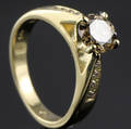 Brillant ring ca 1.27 ct.