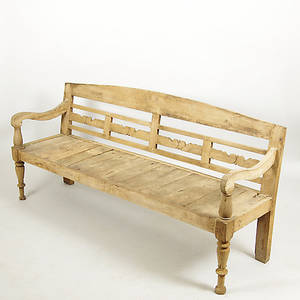 SOFFA, trä, kolonialarbete.