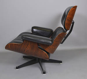 CHARLES RAY EAMES. LOUNGE CHAIR.