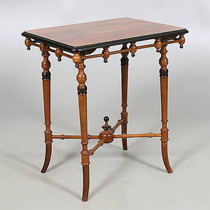 BORD, trä, mahogny, 1800-tal.