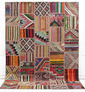 MATTA, Kelim, Patchwork, 301 x 213 cm.