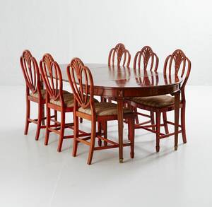 Matbord och stolar 1900-tal