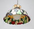TAKLAMPA, tiffanymodell, 1900-talets mitt.