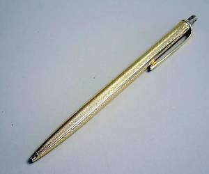 KUGELSCHREIBER 14 KT. GOLD.