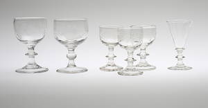 GLAS, 132 delar, 1800-talets andra hälft.