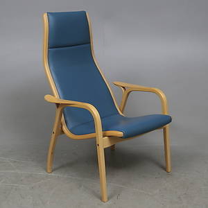 FÅTÖLJ, Lamino, Yngve Ekström, Swedese.