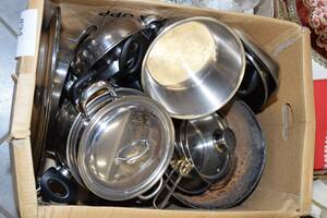 Järngryta, kastruller m m