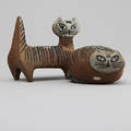 FIGURINER, 2 st, keramik, Lisa Larson.
