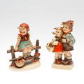 FIGURINER, 2 st. Hummel, Goebel, Tyskland.