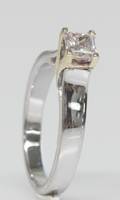 Diamantring, ca. 0.54 ct.