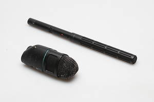MIKROFONER, två stycken,  MKE 80R, C5600, AKG, Sennheiser.