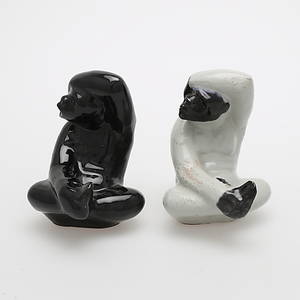 FIGURINER, 2 st, gorillor, Gabriel.