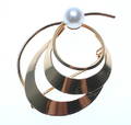 BROSCH, Guld, 18k.