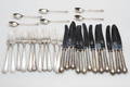 BESTICK, 30 delar, silver, Chippendale, GAB, Stockholm, vikt ca. 998 gram.