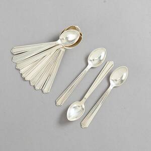 Kaffeskedar silver