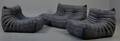 Michel Ducaroy. Lounge sofasæt, model Togo, gråt stof 3  Denne vare er sat til omsalg under nyt varenummer 4930092
