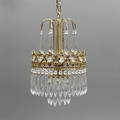 TAKLAMPA med prismor, 1900-talets andra hälft.