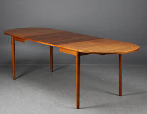 Matbord med klaffar, Danmark, 1960-tal