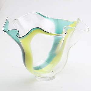 SKÅL, konstglas, Lars Hellsten, Orrefors, 1996.