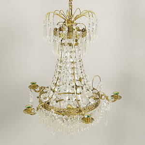 LJUSKRONA, gustaviansk stil, 1900-tal.